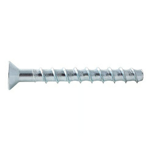 Powers Fasteners PFM1411285 3/8" x 4" Screwbolt Flat Head Screw Anchor (50 Pack)
