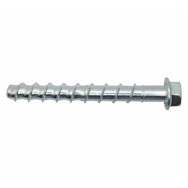 Powers Fasteners PFM1411420 Hex Washer Screw Anchor, 1/2" Dia. x 4", 50/Box