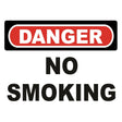 "No Smoking" Danger Sign