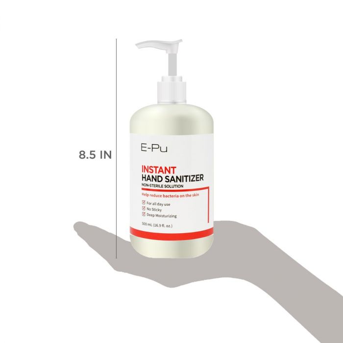 E-Pu Instant Hygienic Hand Sanitizer Gel 500 ml/16.9 oz - 2