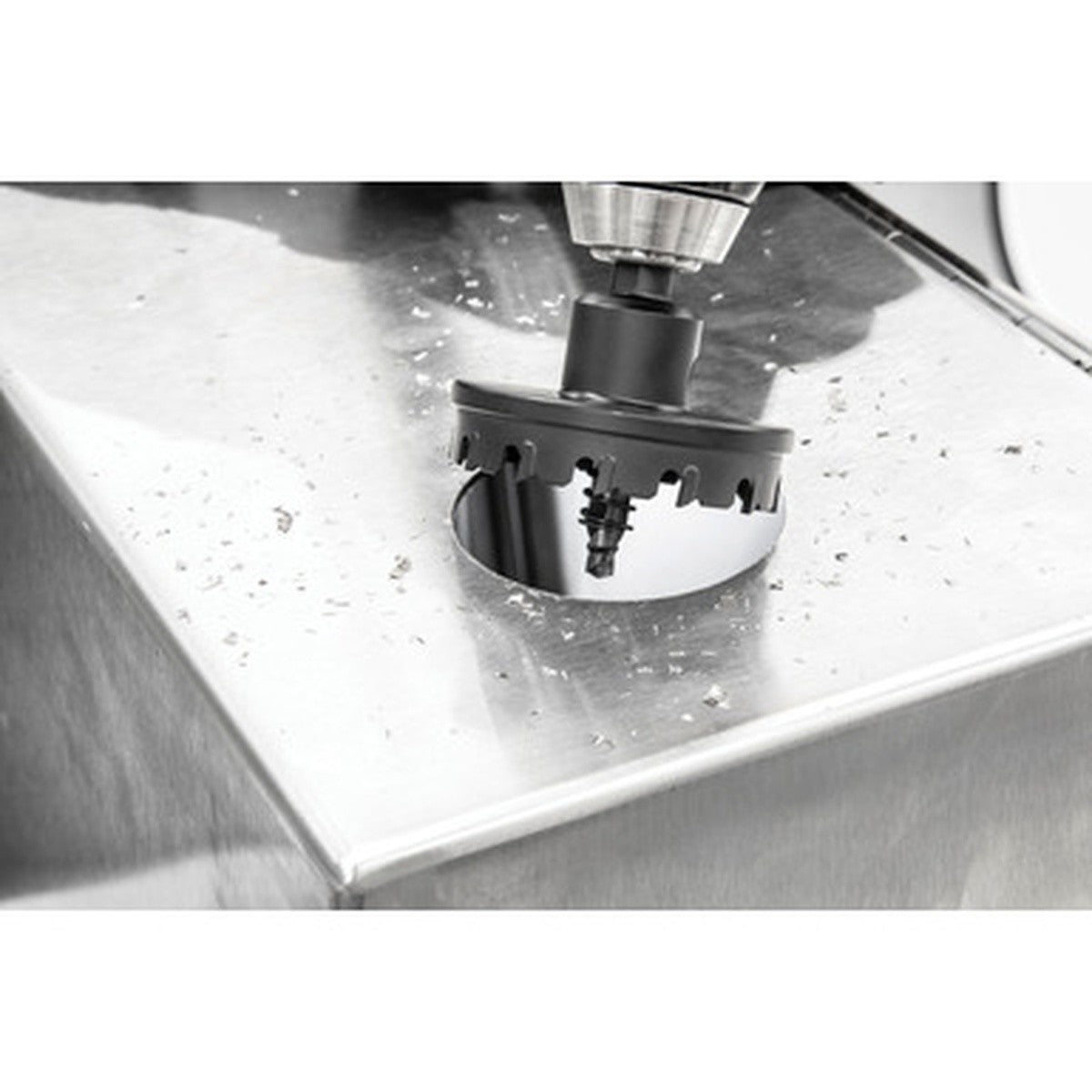 Price and Rutzabeck 33618 1-1/8" Stainless Hole Cutter - 2