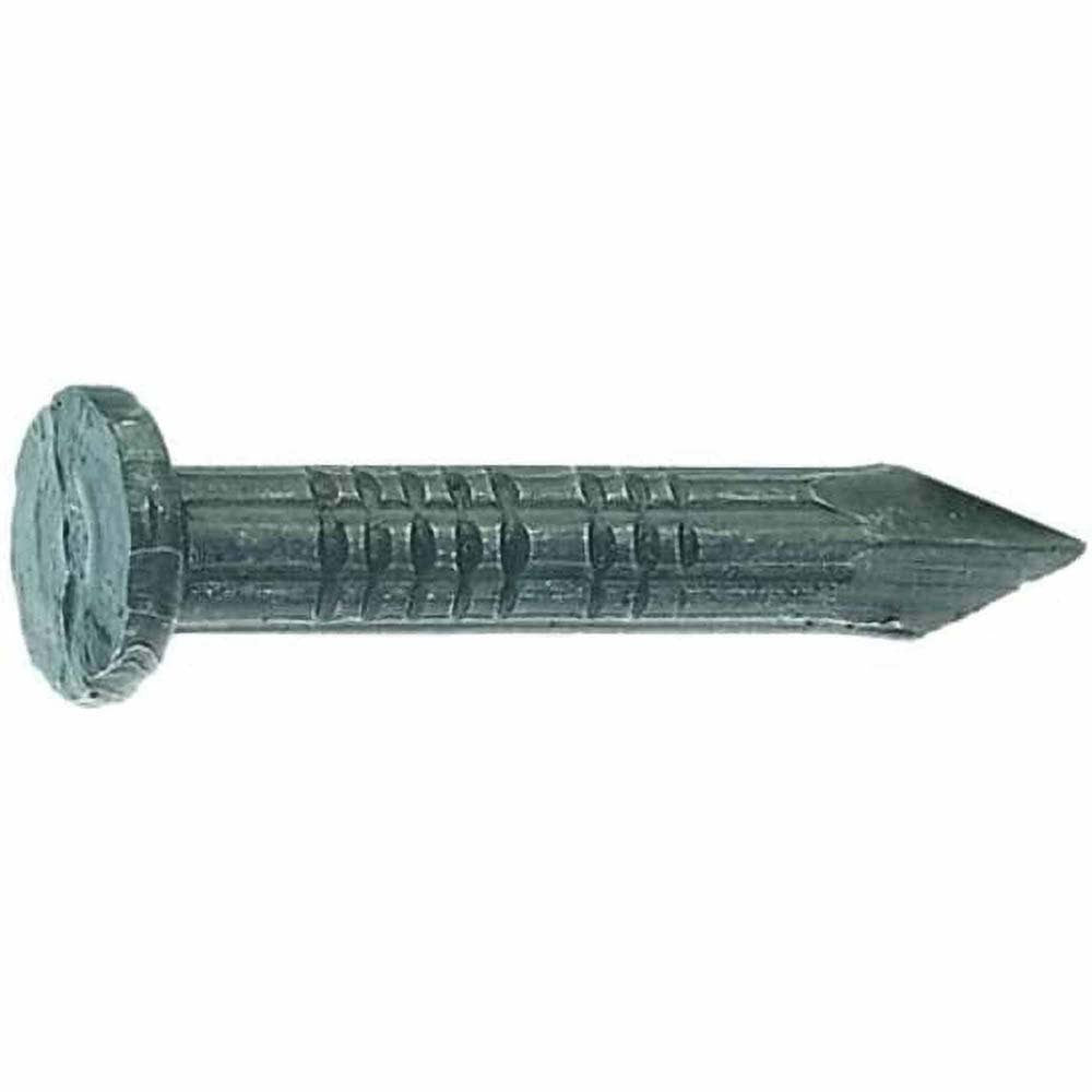 Primesource 1TFMAS5 1" Fluted Concrete/Masonry Nails, Steel, Bright Finish (5 lb Box)