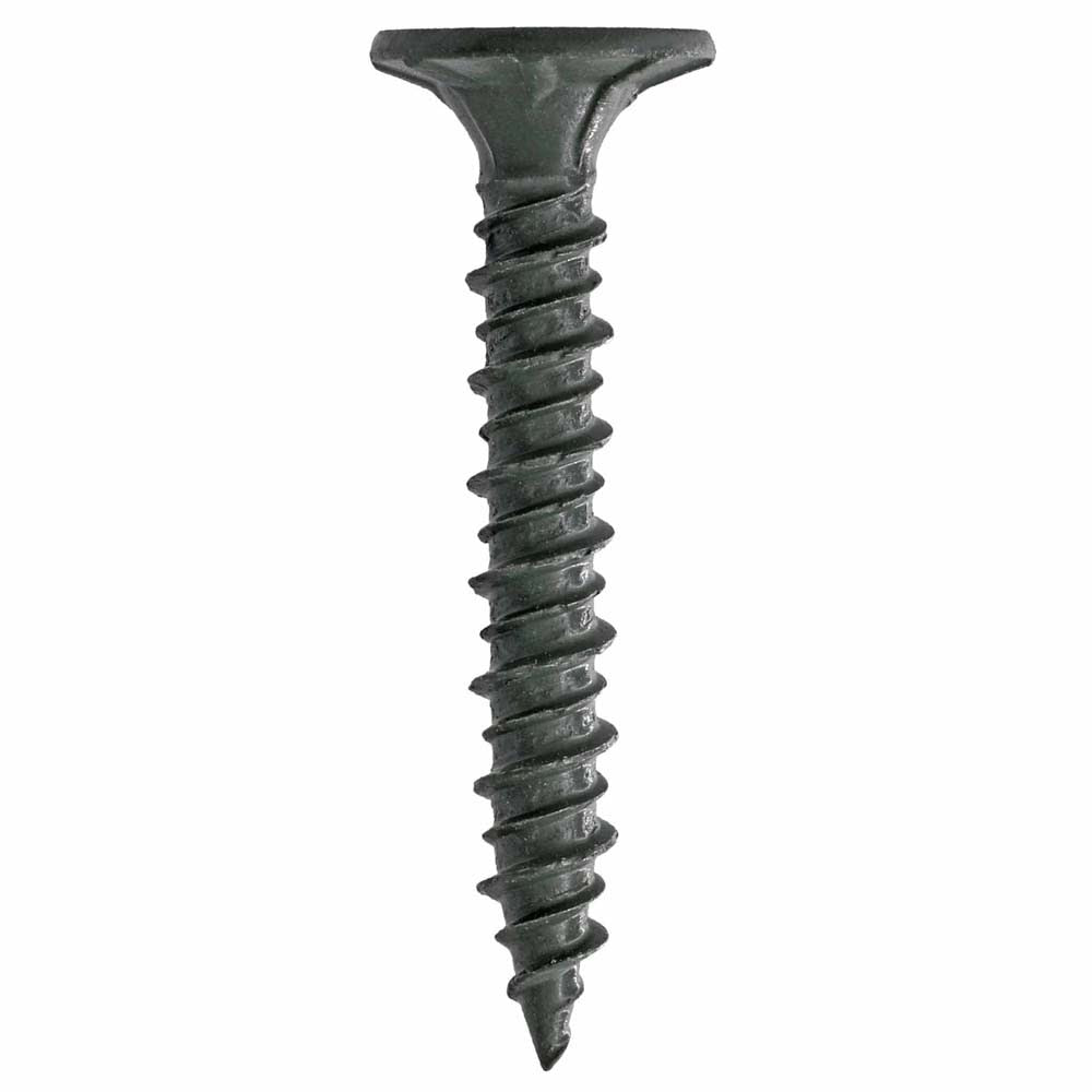 Primesource CB114 Cement Board Screws for Wood or Steel, Wafer Head with Nibs, #8 x 1-1/4" (5,000 Pack) - 3