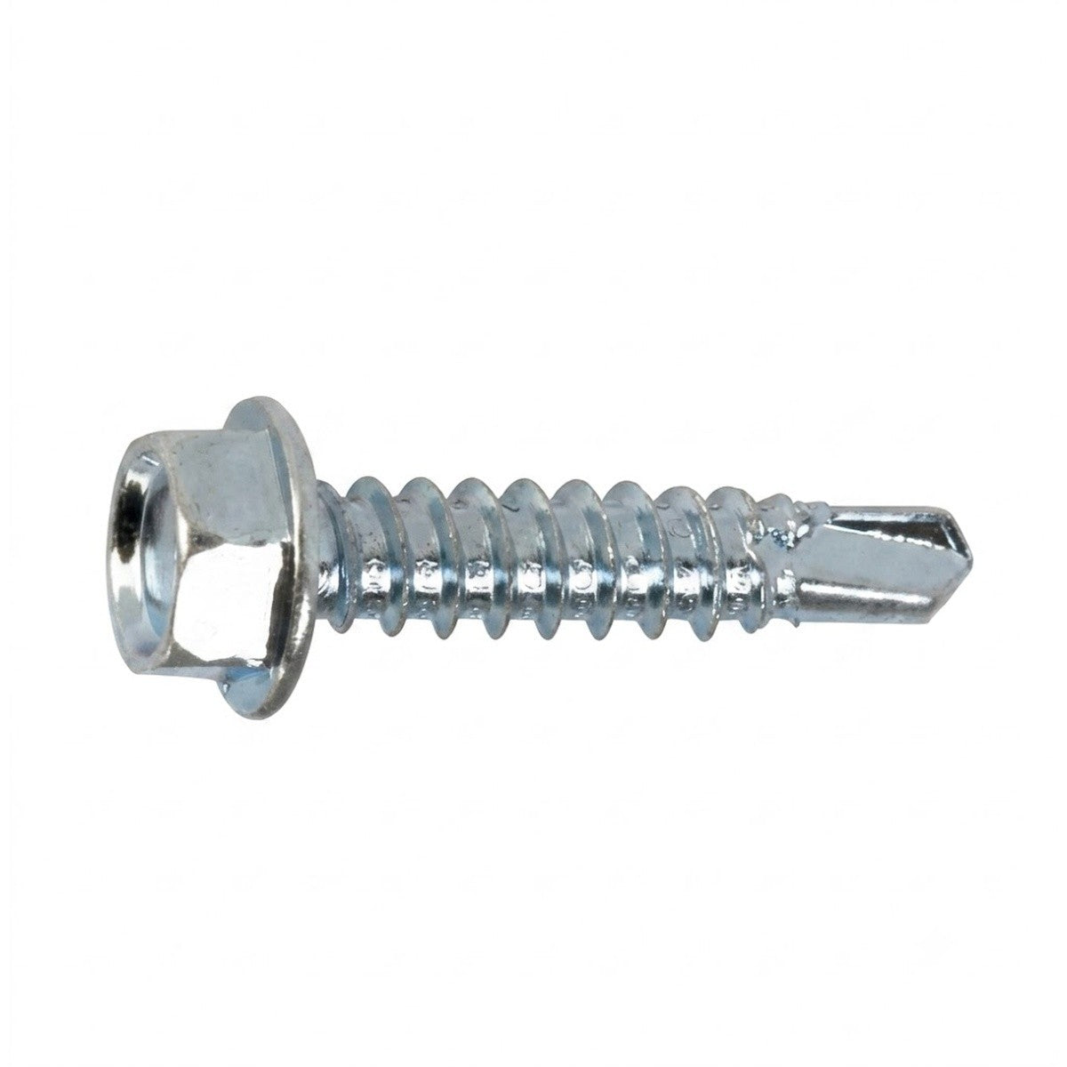Primesource HWD10345LB 10 x 3/4" Hex Washer Head Self Drilling Zinc Screws with 5/16" Drive (Approx 865 Pieces)