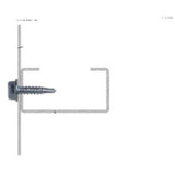 Primesource HWD1058 #10 x 5/8" Hex Washer Head Self-Drilling Zinc Screws (7000 Count) - 3