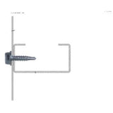Primesource HWD1058 #10 x 5/8" Hex Washer Head Self-Drilling Zinc Screws (7000 Count) - 3