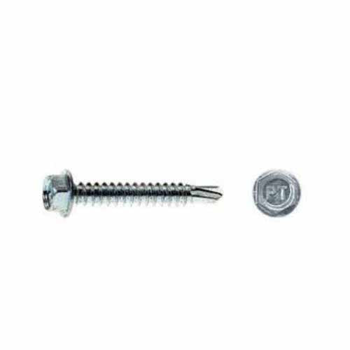 Primesource HWD812 #8 X 1/2"Hex Washer Head Self Drilling Screws, 1 Box