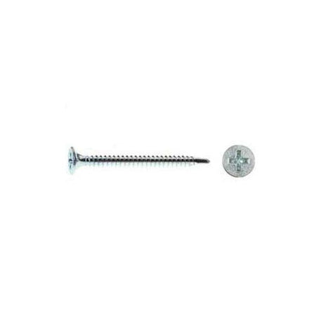 Primesource SDZ238 #8 X 2-3/8" Bugle Zinc Self Drilling Screws, 1 Box