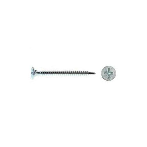 Primesource SDZ400 #10 X 4" Zinc Steel Self Drilling Screws, 1 Box