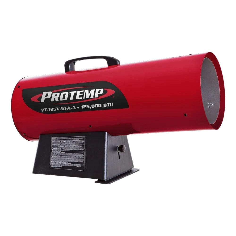 Pro Temp PT-125V-GFA-A 125000 BTU LP Forced Air Heater with Variable Output - 2
