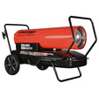 Pro Temp PT-175T-KFA 175000 BTU Forced Air Kerosene Diesel Space Heater with Thermostat