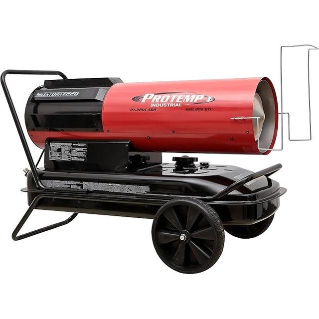 Pro Temp PT-220T-SDR 220000 BTU Silent Drive Portable Kerosene Forced Air Heater