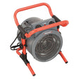 Pro Temp PT-515-120 1500W 120V Portable Round Turbo Electric Heater 12 x 12 x 14"