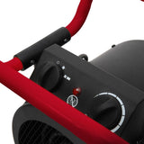 Pro Temp PT-515-120 1500W 120V Portable Round Turbo Electric Heater 12 x 12 x 14" - 2