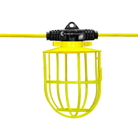 ProBuilt 11107050 Hang-A-Light 14/3 SJTW 50' LED String Light w/Plastic Cages