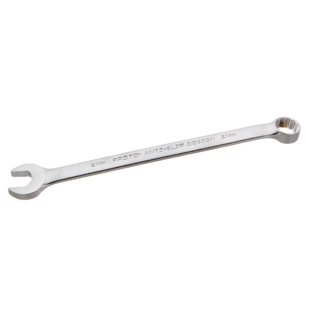 Proto J1221MASD Satin Finish Metric 21mm Combination Wrench, 12 Point