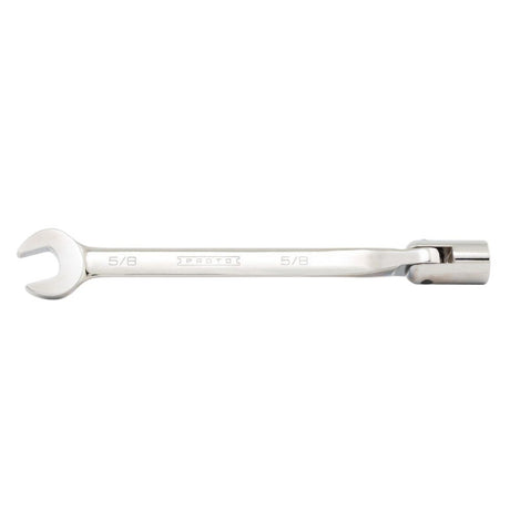Proto J1270-20A Satin Finish SAE 5/8" Combination Flex Head Wrench12 Point