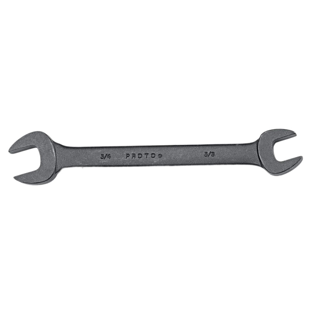 Proto J3070B Black Oxide Finish SAE 1-1/2", 1-5/8" Double Open End Wrench, 17-1/16"