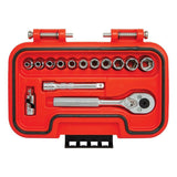 Proto J47114S 1/4" Drive SAE 6 Point Socket Set (14 Piece) - 2
