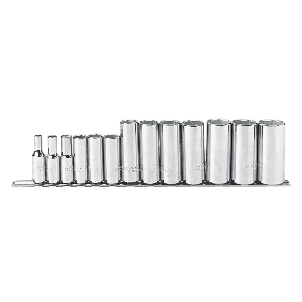 Proto J52114 3/8 Drive 13 Pc. Deep Socket Set - 6 Point