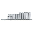 Proto J52209 3/8 Drive 12 Pc. Metric Deep Socket Set - 12 Point