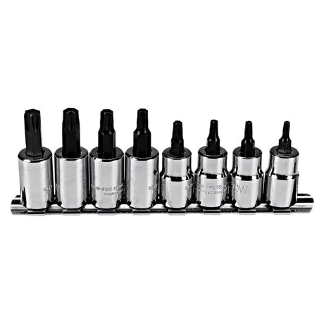 Proto J5239C 3/8" Drive 8 Piece Torx Bit Socket Set