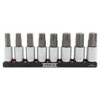 Proto J5441R8MM 1/2" Drive Advanced Hex Bit Socket Set Metric 11-19 mm (8 Piece Set)