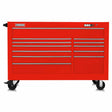 Proto J556646-12RD 66" WorkStation - 12 Drawer, Gloss Red