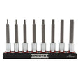 Proto J7440R8MM 1/4" Drive Metric Hex Bit Socket Set (8 Piece)