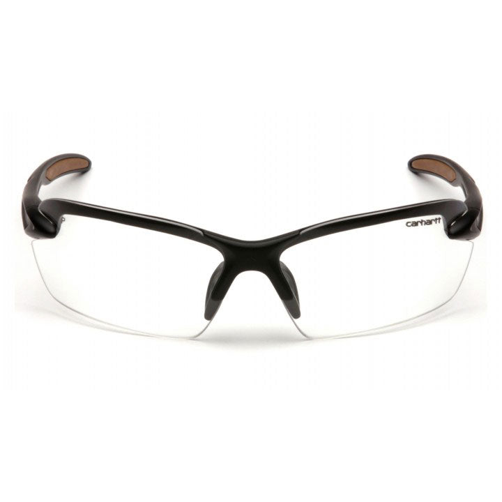 Pyramex CHB310DCC Spokane Black Frame/Clear Lens Safety Glasses - 2