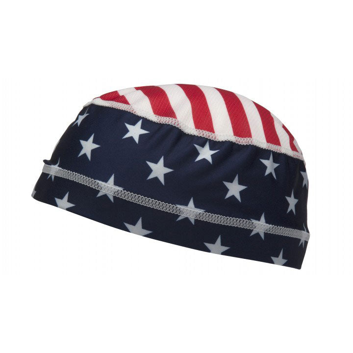 Pyramex CSK1FLG Skull Cap Liner - Skull Cap Liner - American Flag