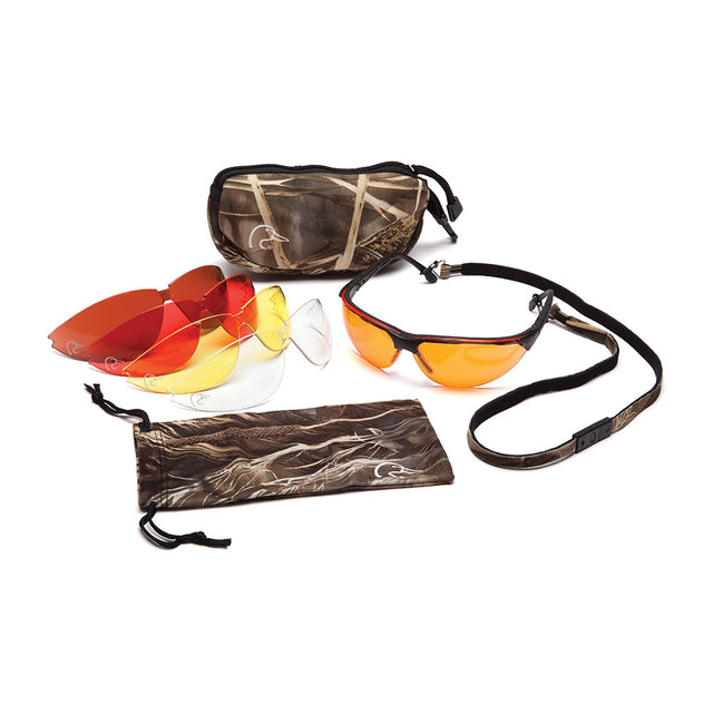 Pyramex DUCAB Duck's Unlimited - Black Frame/Shooting glasses