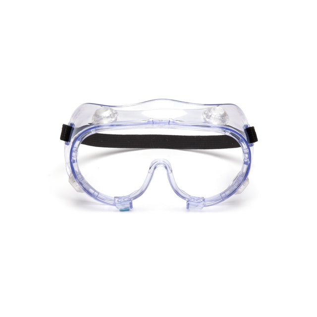 Pyramex G205 Chemical Splash Goggles with Clear Lens and Thick Skirt (Single)