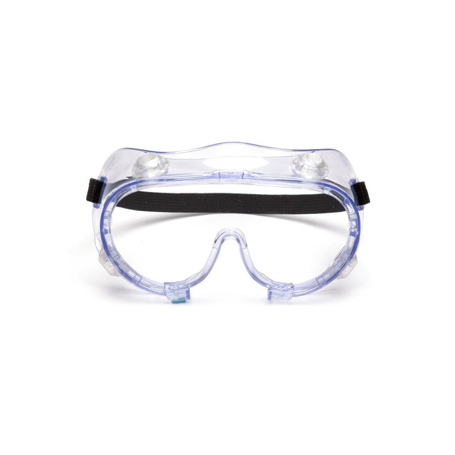 Pyramex G205 Chemical Splash Goggles with Clear Lens and Thick Skirt (Single)