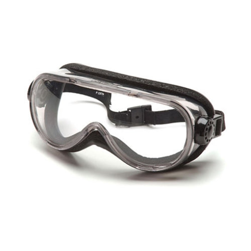 Pyramex G304T Clear Anti-Fog Chemical Splash Goggles - 2