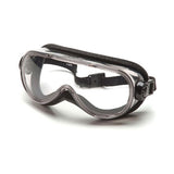 Pyramex G304T Clear Anti-Fog Chemical Splash Goggles - 2