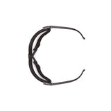 Pyramex GB1810STR25 V2G Clear +2.5 H2X Anti-Fog Reader Lens Safety Goggles with Black Strap/Temples - 6