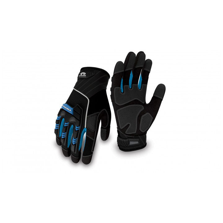 Pyramex GL201S Impact Series Gloves Heavy Duty, Small