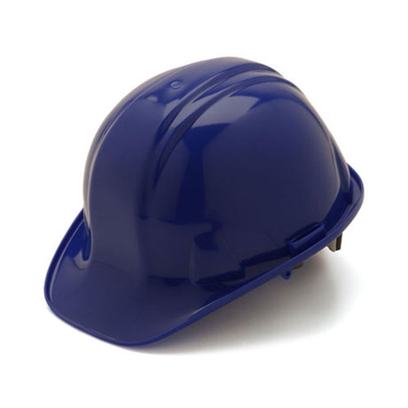 Pyramex HP14160 Blue Cap Style Hard Hat 4 Point Ratchet Suspension