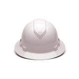 Pyramex HP54110V Ridgeline Full Brim Hard Hat, White, 4-Point Ratchet - 2