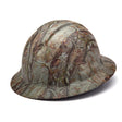 Pyramex HP54119 Ridgeline Real Tree Camo Full Brim Hard Hat, 4 Pt Ratchet