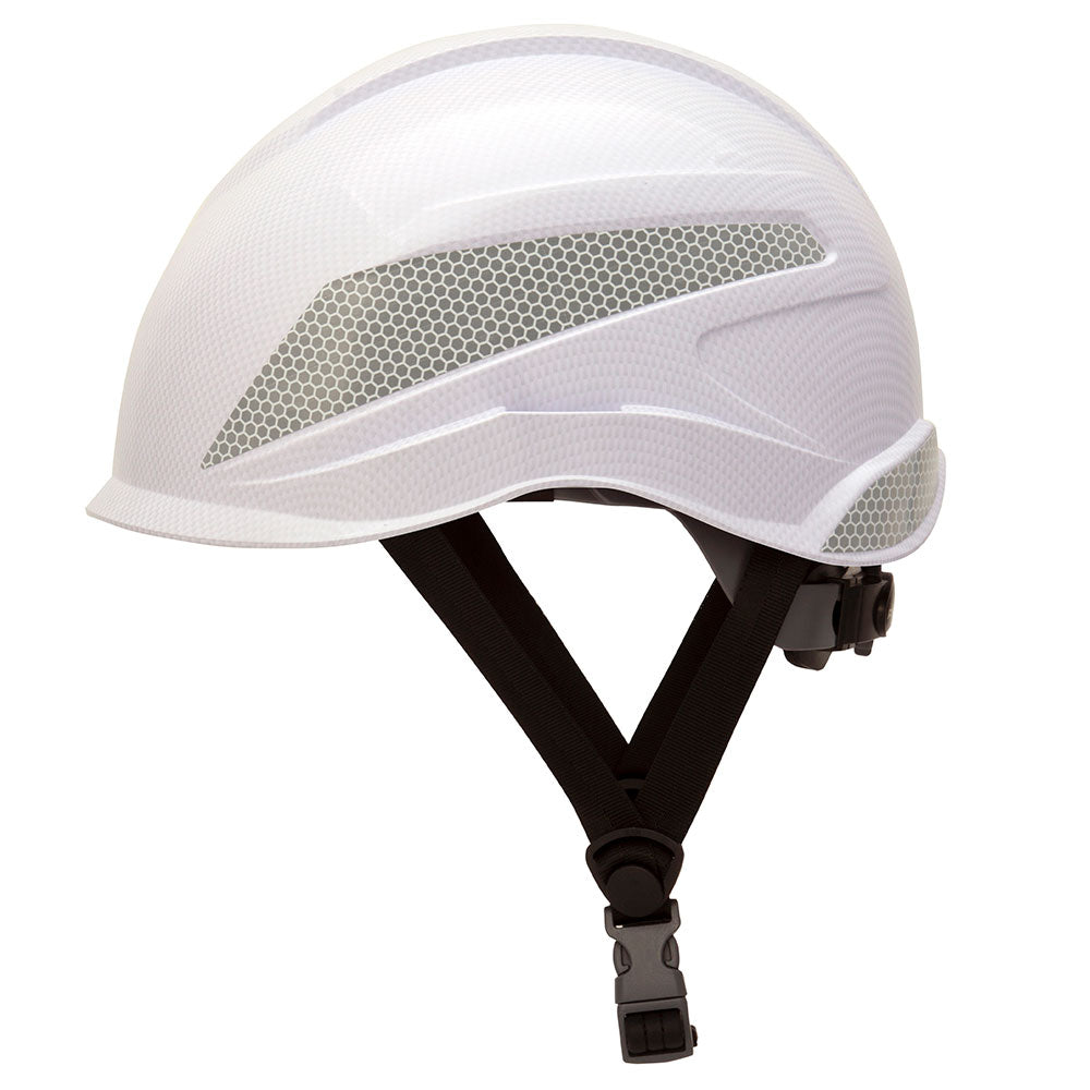 Pyramex HP76116 Ridgeline XR7 Hard Hat Helmet White Graphite Design - 4