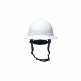 Pyramex HPT256110V Ridgeline T2 Full Brim Hard Hat - Vented - White - 6pt Ratchet Suspension - 4
