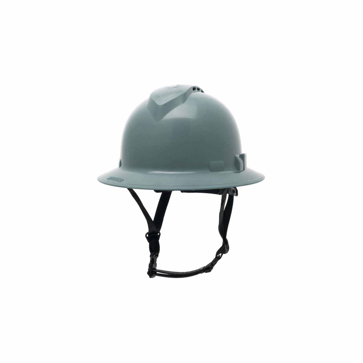 Pyramex HPT256113V Ridgeline T2 Full Brim Hard Hat - Vented - Slate Gray - 6pt Ratchet Suspension