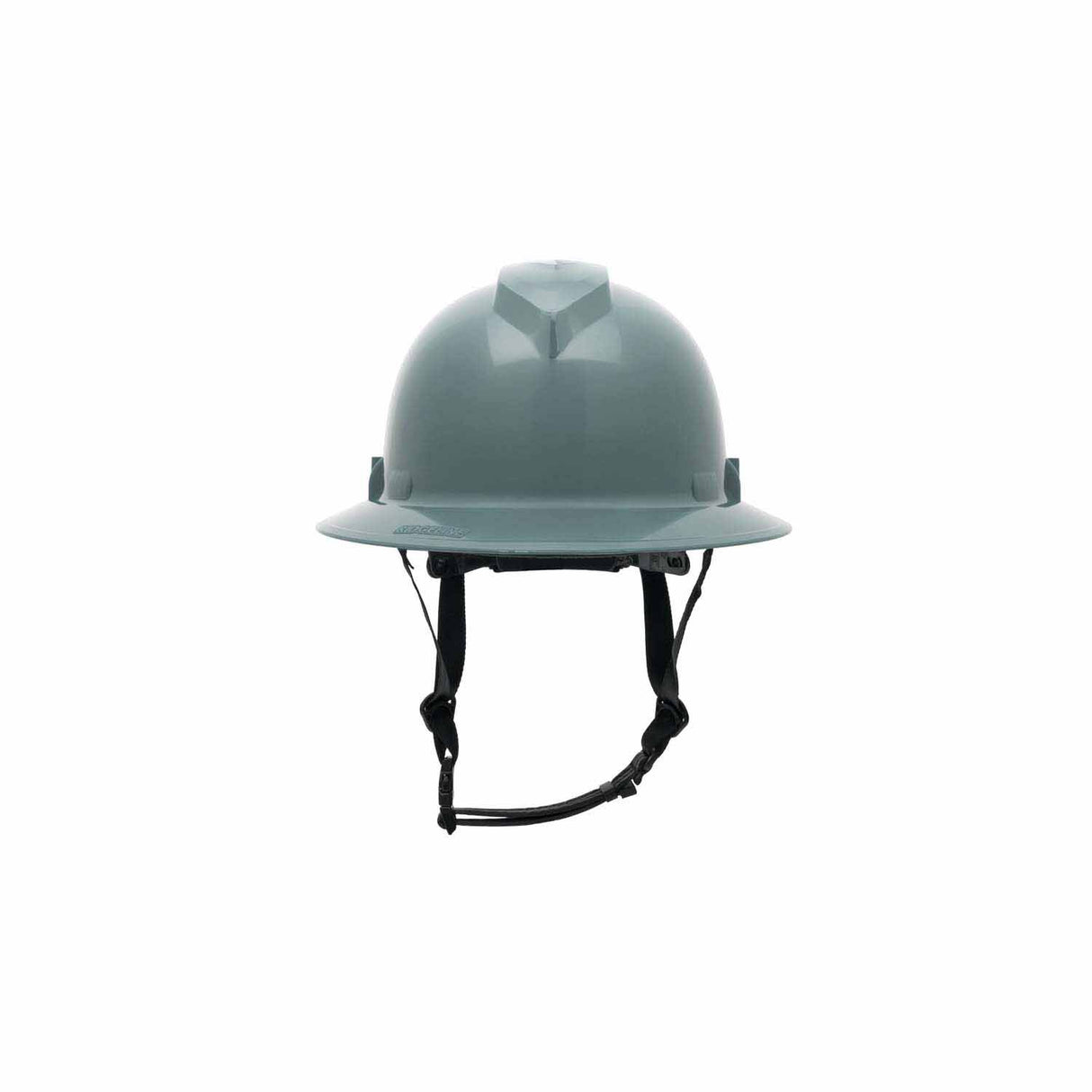 Pyramex HPT256113V Ridgeline T2 Full Brim Hard Hat - Vented - Slate Gray - 6pt Ratchet Suspension - 5
