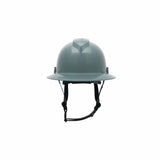 Pyramex HPT256113V Ridgeline T2 Full Brim Hard Hat - Vented - Slate Gray - 6pt Ratchet Suspension - 5