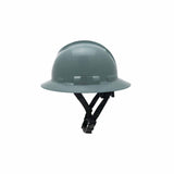 Pyramex HPT256113V Ridgeline T2 Full Brim Hard Hat - Vented - Slate Gray - 6pt Ratchet Suspension - 6