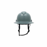 Pyramex HPT256113 Ridgeline T2 Full Brim Hard Hat - Slate Gray - 6pt Ratchet Suspension - 5