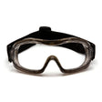 Pyramex PYG704T Clear Anti-Fog Chemical Splash Goggle Polybagged 15.2 x 7.6 x 7.6 cm