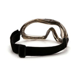 Pyramex PYG704T Clear Anti-Fog Chemical Splash Goggle Polybagged 15.2 x 7.6 x 7.6 cm - 3